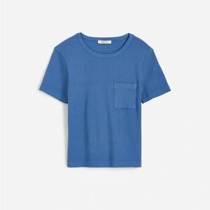 Madewell Blue Women's Pocket Tee
